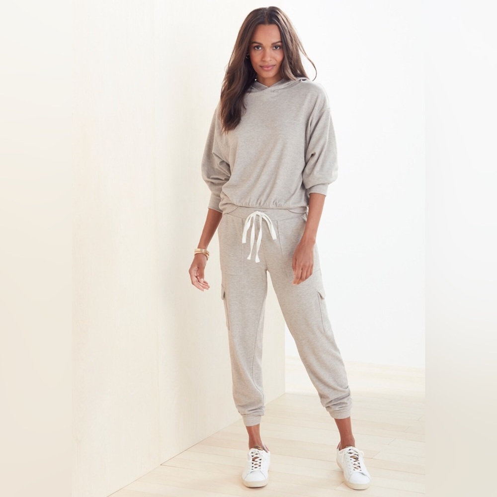 Bobi Mini Rib Hoodie and Cargo Jogger